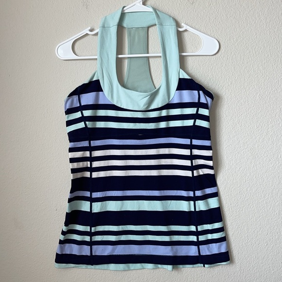 🤍 Lululemon Tank Top Womens Round Neck Racerback - Picture 1 of 4